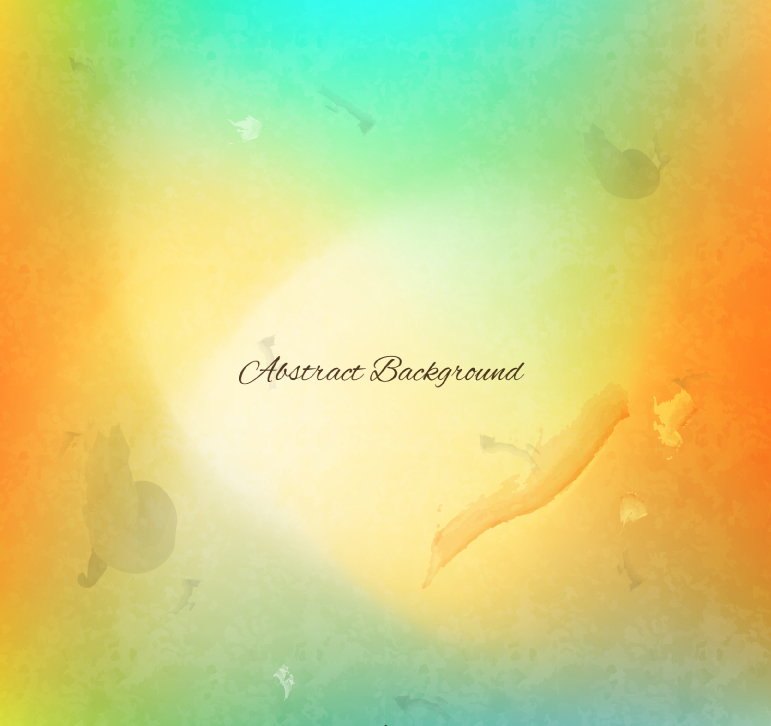 Creative vintage watercolor background vector material
