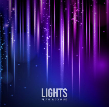 Creative light effect background vector material