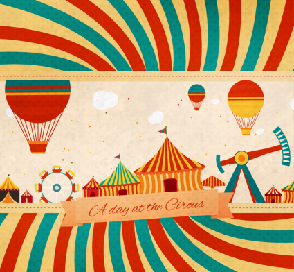 Creative Circus illustrator vector material