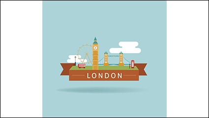 London-style label vector material characteristics