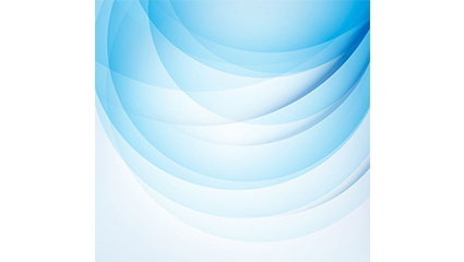 Blue ghost semicircular background vector material