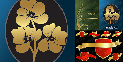 Gold Series vector