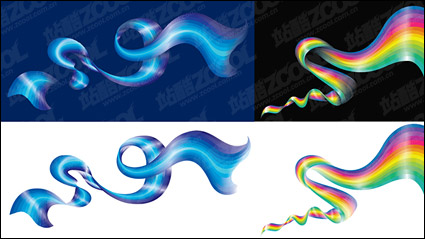 Pretty ribbons vector