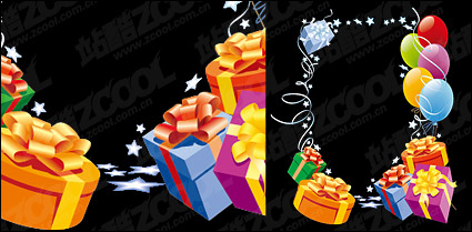 Vector lace gift balloon material