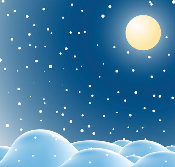 Snow Vector material -2