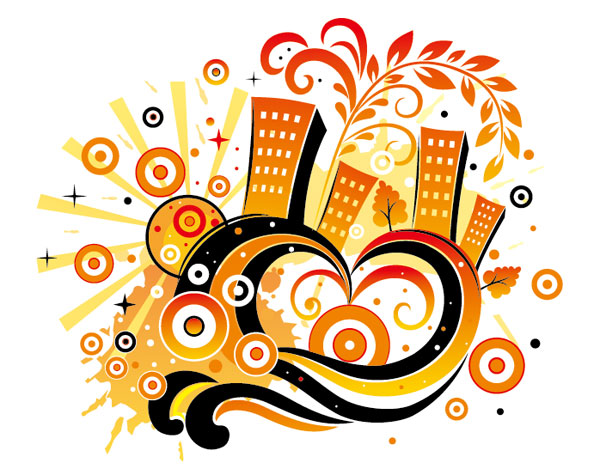 Architectural Series Vector material -10