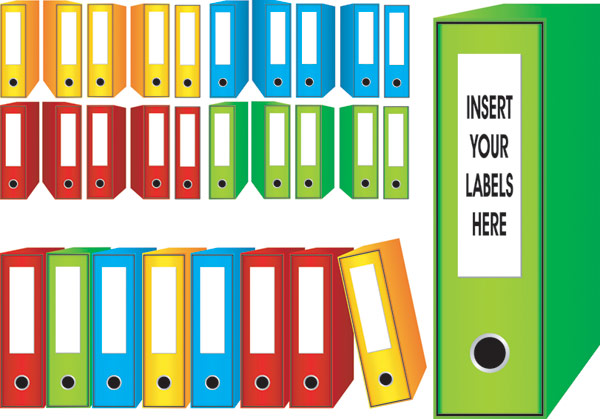 Folder vector material