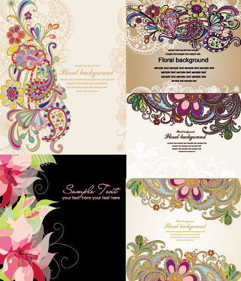 Flow pattern vector material