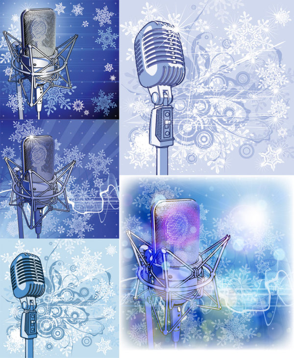 brilliant Mike illustrator pattern - Vector