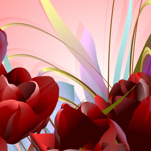 Vector Rose 05 - vector