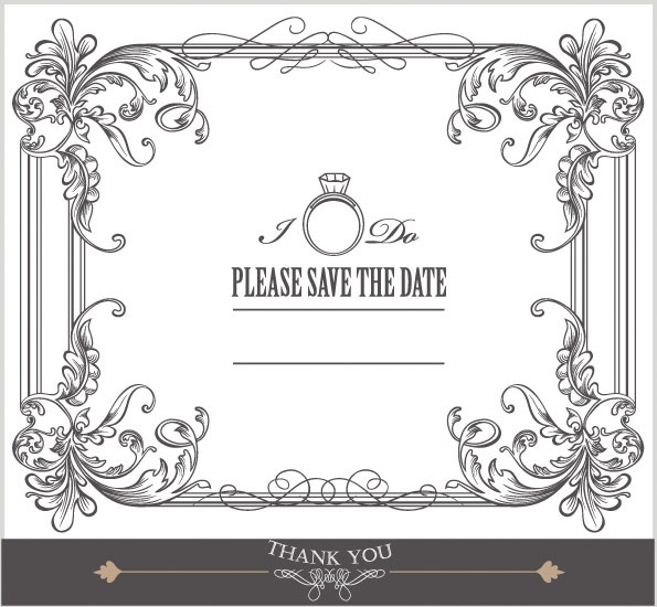 European-style lace border 04 - vector