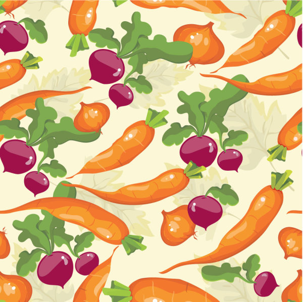 Cartoon vegetables 03 - vector