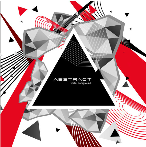 Beautifully colored line patterns 03 - vector