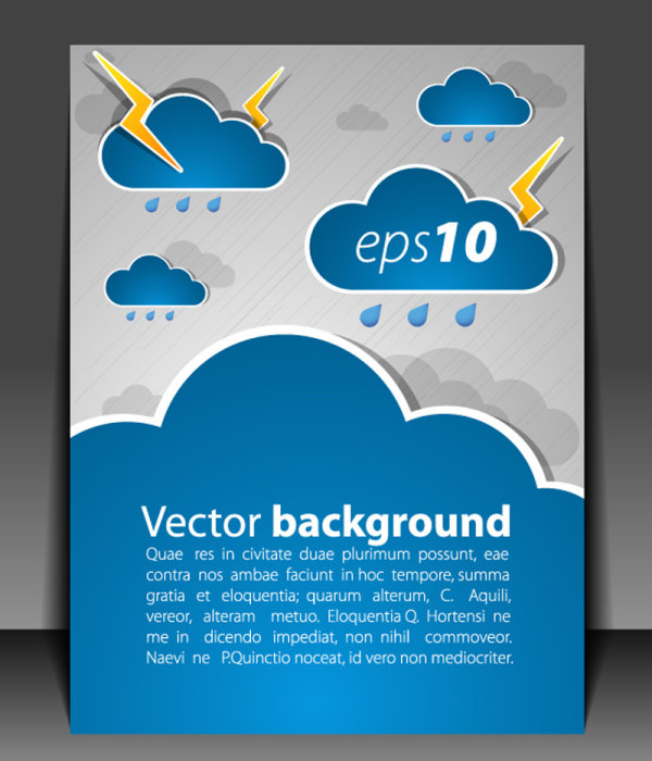 Weather effects card 03-- vector material