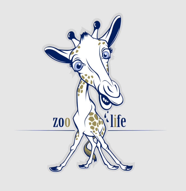 Cartoon image 02 - vector material