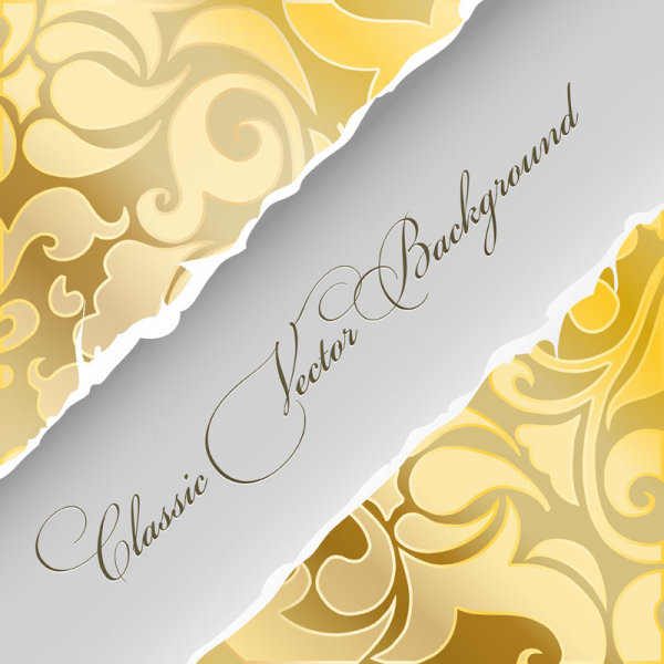 Tear marks shading background 02 - vector material