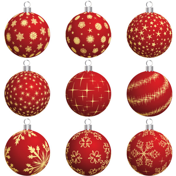 Christmas material 02 - vector material