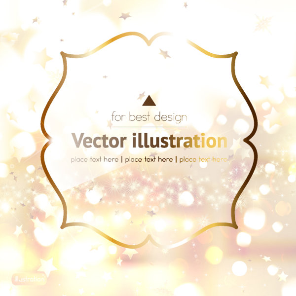 Gorgeous pattern background 01 - vector material