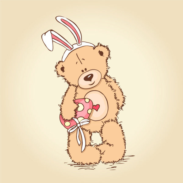 Cartoon Bear 01 - Vector