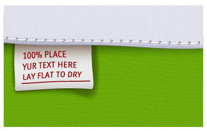 Clothing labels 04 - vector material