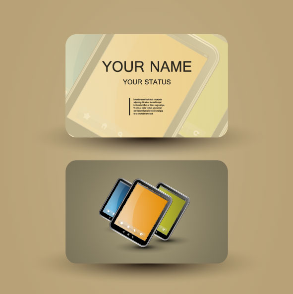 Retro card 02 - vector material