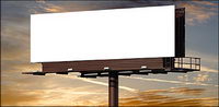 Large gaps in outdoor billboard picture material-1