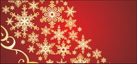 Snowflake pattern vector
