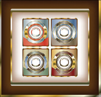 Delicate bottle stick vector material