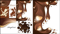 Coffee patterns-vector material