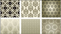 The exquisite pattern background pattern 02 - vector material