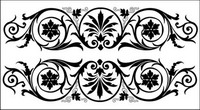 European-style lace Vector -3
