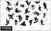 Go Media Vector material Set13-produced current trend of movement