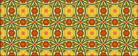 Classic tile pattern vector-8
