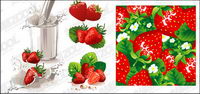 Strawberry milk and dynamic vector material
