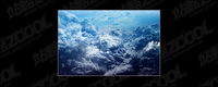 Dense cloud picture material