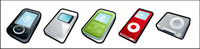 mp3 series of transparent PNG