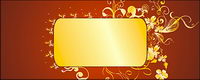 Gold gorgeous patterns Vector-6