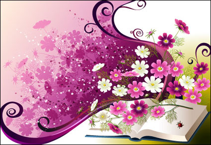 Vector floral trend -3