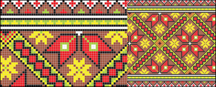 Pixel pattern 03-- vector material