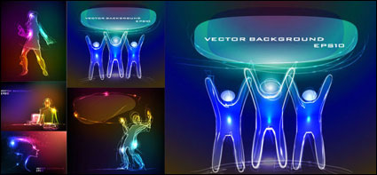 Material composition of the task light vector