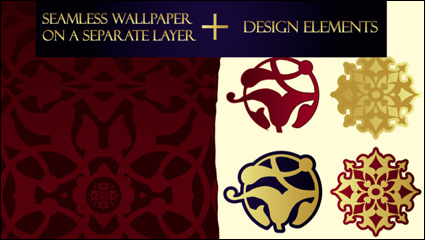 Fine pattern style 05 - vector