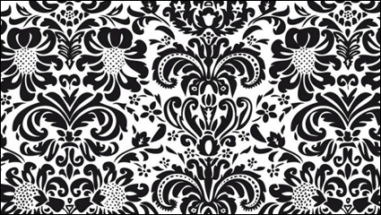 European fine patterns 04 - vector