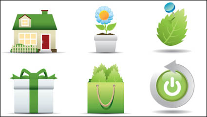 Green icon 01 - Vector