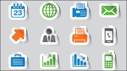 Simple and practical icons 01 - vector