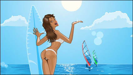 Ocean vector material -1