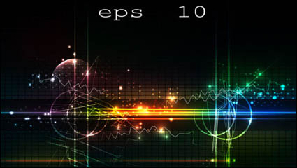 Bright glare effects 05 - vector material