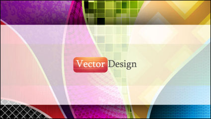 Dynamic flow line background 01 - vector material