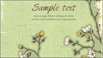 Retro pattern patterns 04 - vector material