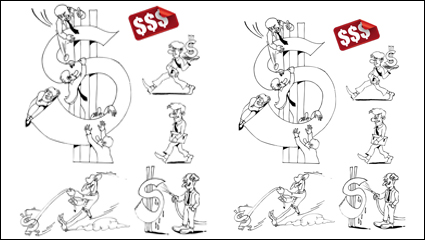 Cartoon 02 - vector material