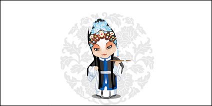 Q version of Peking Opera characters-5